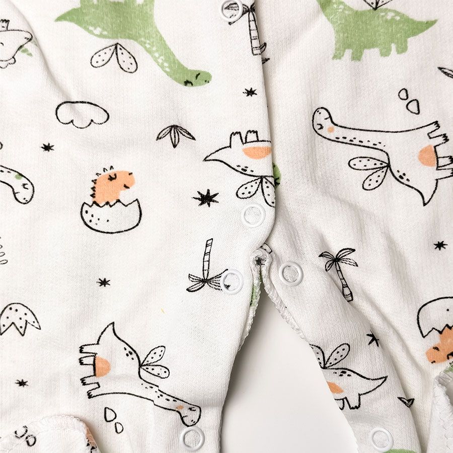 Человечки для новорожденных на кнопках, с начесом М23303КН