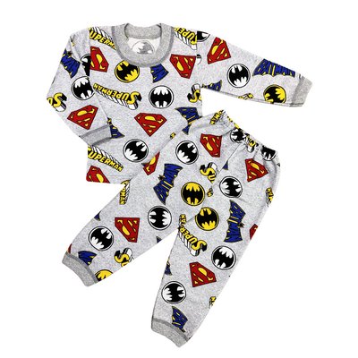 Пижама детская Супермен (с начесом) М62003(супермен)