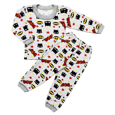 Пижама детская Бетмены (с начесом) М62003М