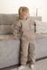 Дитячий теплий костюм (тринитка з начосом) 14214(бежевый) фото 4